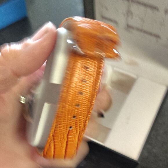 Gossip Orange Watch with Crystal Accents - Picture 3 of 4